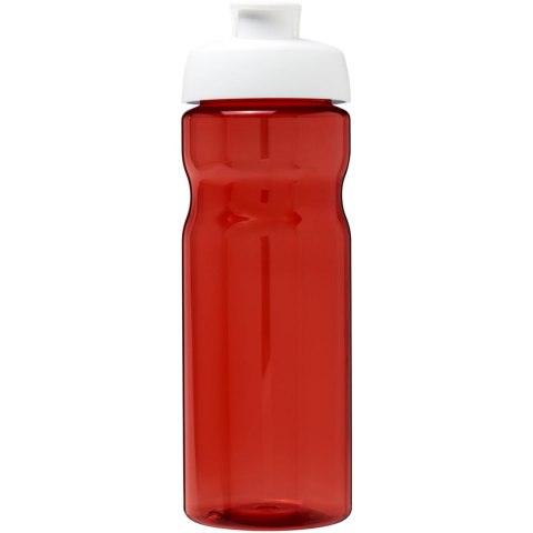 Bidon H2O Eco o pojemności 650 ml z wieczkiem zaciskowym czerwony, biały (21009717) Bidon H2O Eco o pojemności 650 ml z wieczkiem zaciskowym czerwony, biały (21009717)