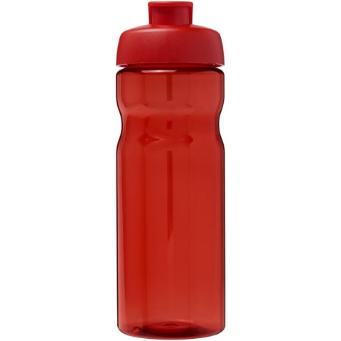 Bidon H2O Eco o pojemności 650 ml z wieczkiem zaciskowym czerwony, czerwony (21009716) Bidon H2O Eco o pojemności 650 ml z wieczkiem zaciskowym czerwony, czerwony (21009716)