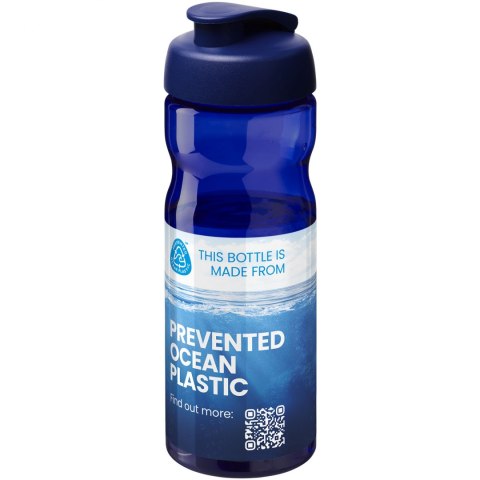 Bidon H2O Eco o pojemności 650 ml z wieczkiem zaciskowym niebieski (21009712) Bidon H2O Eco o pojemności 650 ml z wieczkiem zaciskowym niebieski (21009712)