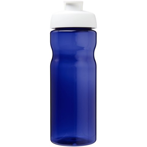 Bidon H2O Eco o pojemności 650 ml z wieczkiem zaciskowym niebieski, biały (21009713) Bidon H2O Eco o pojemności 650 ml z wieczkiem zaciskowym niebieski, biały (21009713)