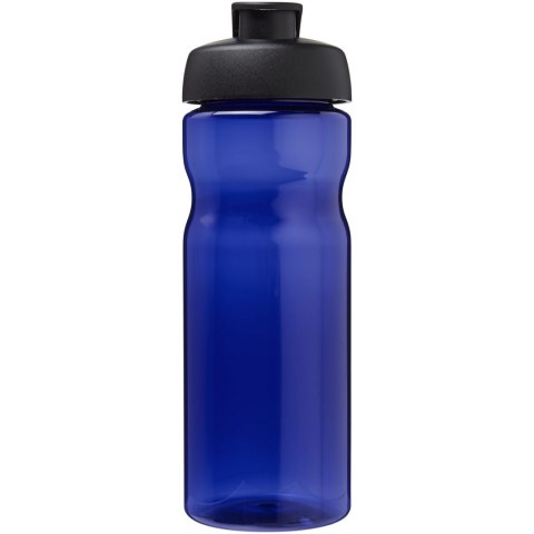 Bidon H2O Eco o pojemności 650 ml z wieczkiem zaciskowym niebieski, czarny (21009711) Bidon H2O Eco o pojemności 650 ml z wieczkiem zaciskowym niebieski, czarny (21009711)