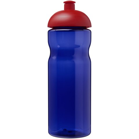 Bidon H2O Eco o pojemności 650 ml z wypukłym wieczkiem błękit królewski, czerwony (21009814) Bidon H2O Eco o pojemności 650 ml z wypukłym wieczkiem błękit królewski, czerwony (21009814)