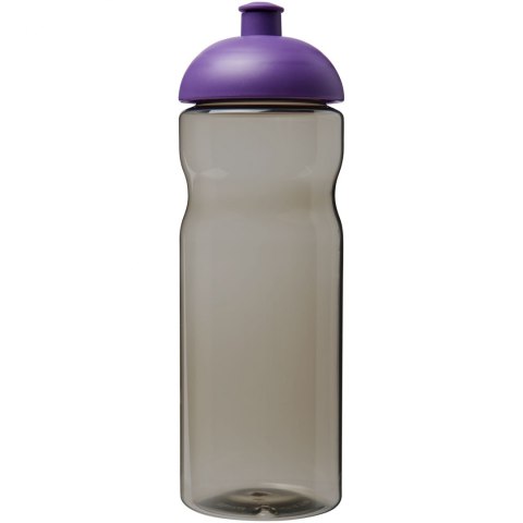 Bidon H2O Eco o pojemności 650 ml z wypukłym wieczkiem ciemnografitowy, fioletowy (21009809) Bidon H2O Eco o pojemności 650 ml z wypukłym wieczkiem ciemnografitowy, fioletowy (21009809)