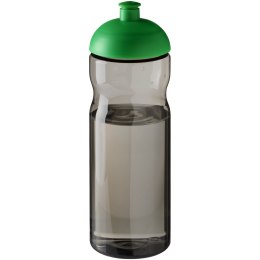 Bidon H2O Eco o pojemności 650 ml z wypukłym wieczkiem ciemnografitowy, jasnozielony (21009806)