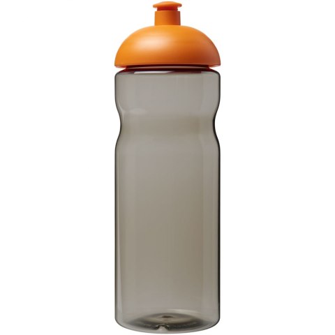 Bidon H2O Eco o pojemności 650 ml z wypukłym wieczkiem ciemnografitowy, pomarańczowy (21009807) Bidon H2O Eco o pojemności 650 ml z wypukłym wieczkiem ciemnografitowy, pomarańczowy (21009807)