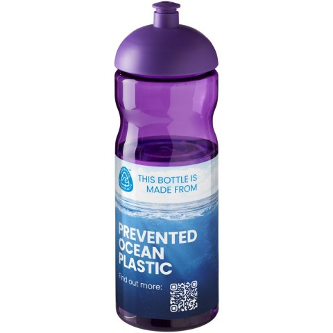 Bidon H2O Eco o pojemności 650 ml z wypukłym wieczkiem fioletowy (21009837) Bidon H2O Eco o pojemności 650 ml z wypukłym wieczkiem fioletowy (21009837)