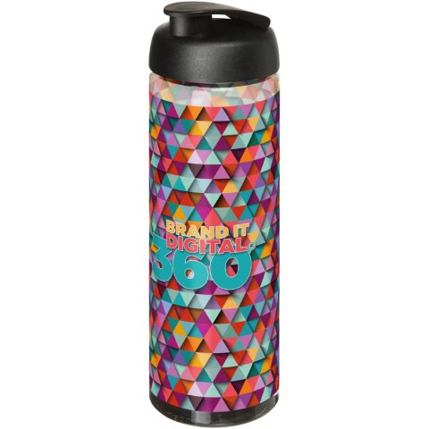 Bidon H2O Vibe o pojemności 850 ml z otwieranym wieczkiem charcoal, czarny (21009411) Bidon H2O Vibe o pojemności 850 ml z otwieranym wieczkiem charcoal, czarny (21009411)
