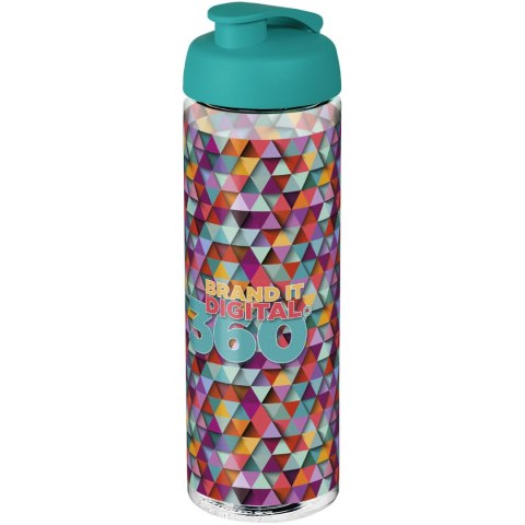 Bidon H2O Vibe o pojemności 850 ml z otwieranym wieczkiem przezroczysty, błękitny (21009405) Bidon H2O Vibe o pojemności 850 ml z otwieranym wieczkiem przezroczysty, błękitny (21009405)