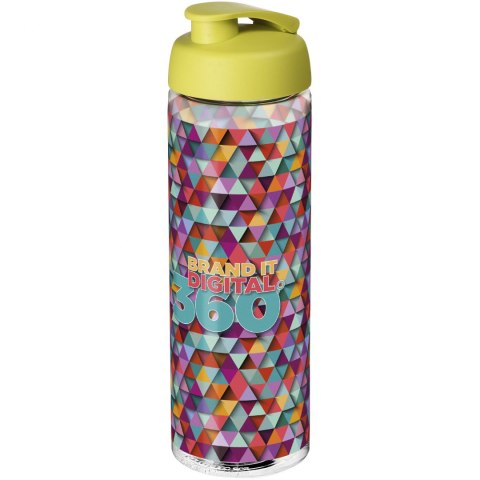 Bidon H2O Vibe o pojemności 850 ml z otwieranym wieczkiem przezroczysty, limonka (21009404) Bidon H2O Vibe o pojemności 850 ml z otwieranym wieczkiem przezroczysty, limonka (21009404)