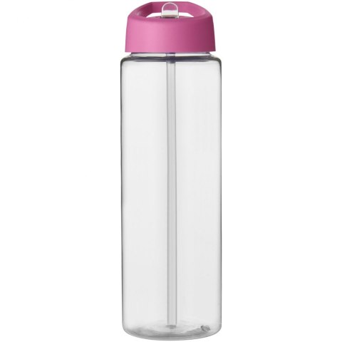 Bidon H2O Vibe o pojemności 850 ml z wieczkiem z dzióbkiem przezroczysty, różowy (21009613) Bidon H2O Vibe o pojemności 850 ml z wieczkiem z dzióbkiem przezroczysty, różowy (21009613)