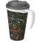 Brite-Americano® Grande 350 ml mug with spill-proof lid biały, szary (21042013)