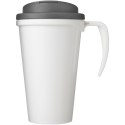 Brite-Americano® Grande 350 ml mug with spill-proof lid biały, szary (21042013)