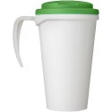 Brite-Americano® Grande 350 ml mug with spill-proof lid biały, zielony (21042012)