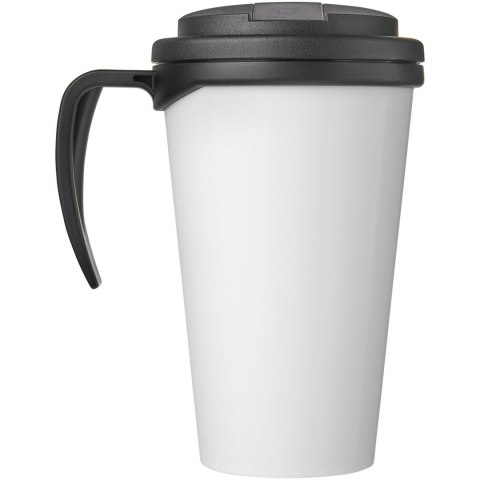 Brite-Americano® Grande 350 ml mug with spill-proof lid czarny błyszczący, czarny (21042000) Brite-Americano® Grande 350 ml mug with spill-proof lid czarny błyszczący, czarny (21042000)