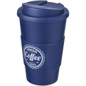 Americano® 350 ml tumbler with grip & spill-proof lid niebieski (21069614)