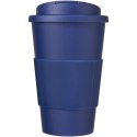 Americano® 350 ml tumbler with grip & spill-proof lid niebieski (21069614)