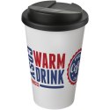 Americano® 350 ml tumbler with spill-proof lid biały, czarny (21069500)