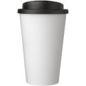 Americano® 350 ml tumbler with spill-proof lid biały, czarny (21069500)