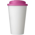 Americano® 350 ml tumbler with spill-proof lid biały, magenta (21069510)