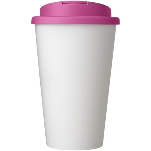 Americano® 350 ml tumbler with spill-proof lid biały, magenta (21069510) Americano® 350 ml tumbler with spill-proof lid biały, magenta (21069510)