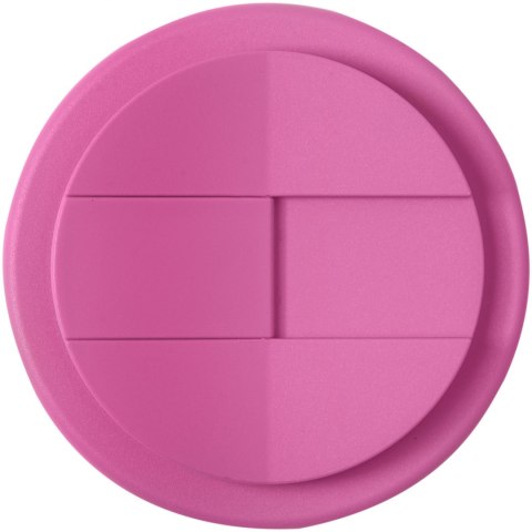 Americano® 350 ml tumbler with spill-proof lid biały, magenta (21069510) Americano® 350 ml tumbler with spill-proof lid biały, magenta (21069510)