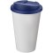 Americano® 350 ml tumbler with spill-proof lid biały, niebieski (21069501)