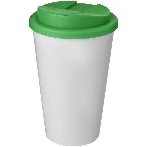 Americano® 350 ml tumbler with spill-proof lid biały, zielony (21069506)