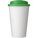 Americano® 350 ml tumbler with spill-proof lid biały, zielony (21069506)