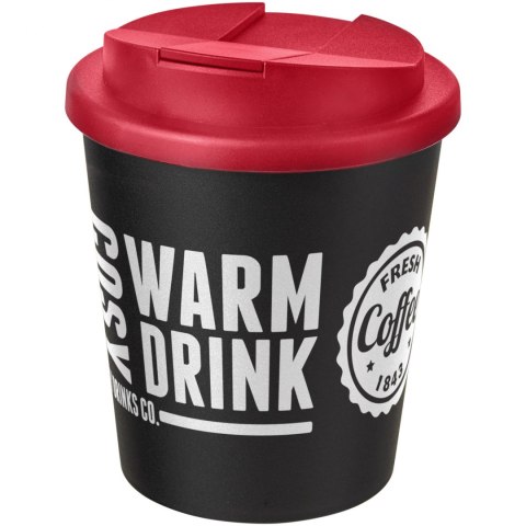 Americano® Espresso 250 ml tumbler with spill-proof lid czarny, czerwony (21069908) Americano® Espresso 250 ml tumbler with spill-proof lid czarny, czerwony (21069908)