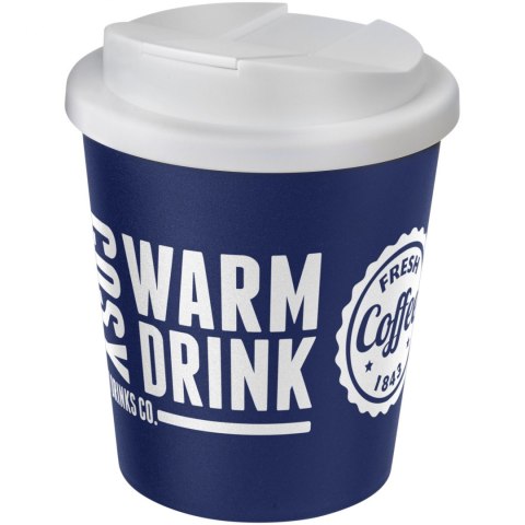 Americano® Espresso 250 ml tumbler with spill-proof lid niebieski, biały (21069909) Americano® Espresso 250 ml tumbler with spill-proof lid niebieski, biały (21069909)