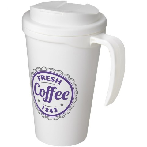 Americano® Grande 350 ml mug with spill-proof lid biały (21042105) Americano® Grande 350 ml mug with spill-proof lid biały (21042105)