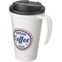 Americano® Grande 350 ml mug with spill-proof lid biały, czarny (21042106)