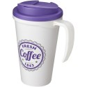 Americano® Grande 350 ml mug with spill-proof lid biały, fioletowy (21042110)