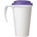 Americano® Grande 350 ml mug with spill-proof lid biały, fioletowy (21042110)