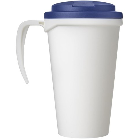 Americano® Grande 350 ml mug with spill-proof lid biały, niebieski (21042108) Americano® Grande 350 ml mug with spill-proof lid biały, niebieski (21042108)