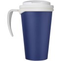 Americano® Grande 350 ml mug with spill-proof lid niebieski, biały (21042109)