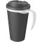 Americano® Grande 350 ml mug with spill-proof lid szary (21042114)