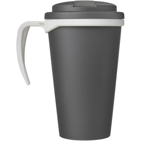 Americano® Grande 350 ml mug with spill-proof lid szary (21042114) Americano® Grande 350 ml mug with spill-proof lid szary (21042114)