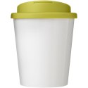 Brite-Americano® Espresso 250 ml tumbler with spill-proof lid biały, limonka (21069805)