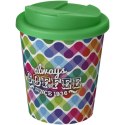 Brite-Americano® Espresso 250 ml tumbler with spill-proof lid biały, zielony (21069812)