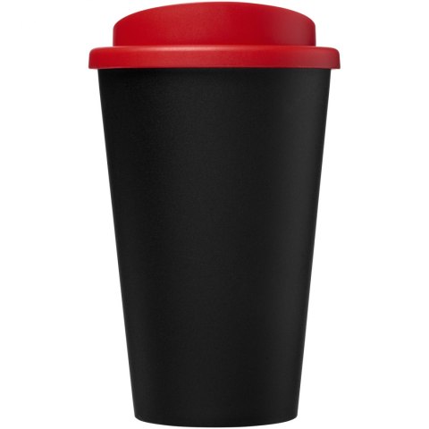 Kubek Americano Eco z recyklingu o pojemności 350 ml czarny, czerwony (21042203) Kubek Americano Eco z recyklingu o pojemności 350 ml czarny, czerwony (21042203)