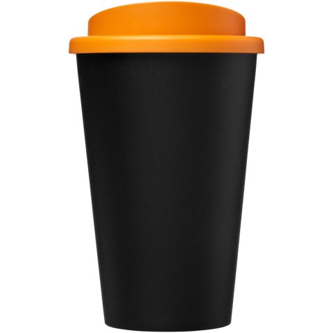 Kubek Americano Eco z recyklingu o pojemności 350 ml czarny, pomarańczowy (21042202) Kubek Americano Eco z recyklingu o pojemności 350 ml czarny, pomarańczowy (21042202)