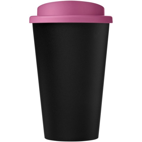 Kubek Americano Eco z recyklingu o pojemności 350 ml czarny, różowy (21042204) Kubek Americano Eco z recyklingu o pojemności 350 ml czarny, różowy (21042204)