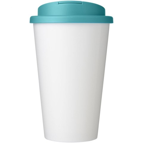 Kubek Brite-Americano® 350 ml z wieczkiem zapobiegającym rozchlapaniu biały, morski (21069704) Kubek Brite-Americano® 350 ml z wieczkiem zapobiegającym rozchlapaniu biały, morski (21069704)