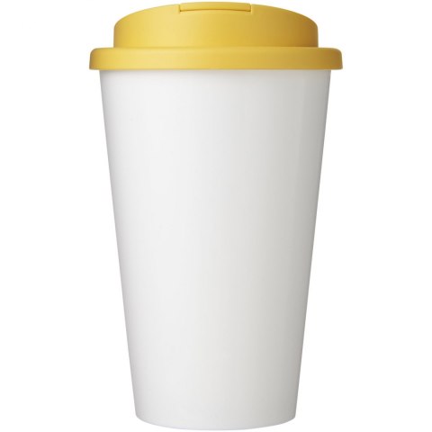 Kubek Brite-Americano® 350 ml z wieczkiem zapobiegającym rozchlapaniu biały, żółty (21069703) Kubek Brite-Americano® 350 ml z wieczkiem zapobiegającym rozchlapaniu biały, żółty (21069703)
