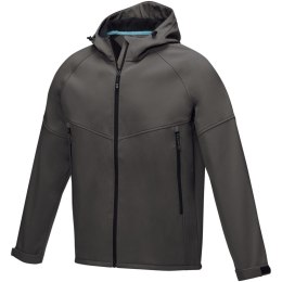 Męska kurtka softshell Coltan z materiałów z recyclingu z certyfikatem GRS szary sztormowy (37504890)