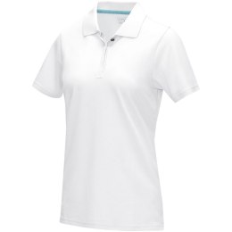 Damska organiczna koszulka polo Graphite z certyfikatem GOTS biały (37509011)