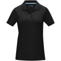 Damska organiczna koszulka polo Graphite z certyfikatem GOTS czarny (37509990)