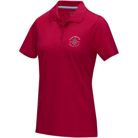 Damska organiczna koszulka polo Graphite z certyfikatem GOTS czerwony (37509250) Damska organiczna koszulka polo Graphite z certyfikatem GOTS czerwony (37509250)