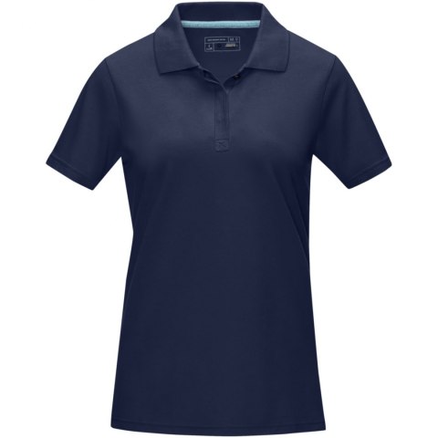 Damska organiczna koszulka polo Graphite z certyfikatem GOTS granatowy (37509491) Damska organiczna koszulka polo Graphite z certyfikatem GOTS granatowy (37509491)